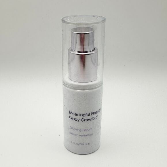 Meaningful Beauty Cindy Crawford Glowing Serum 5 fl oz 15ml New Sealed - Picture 1 of 3